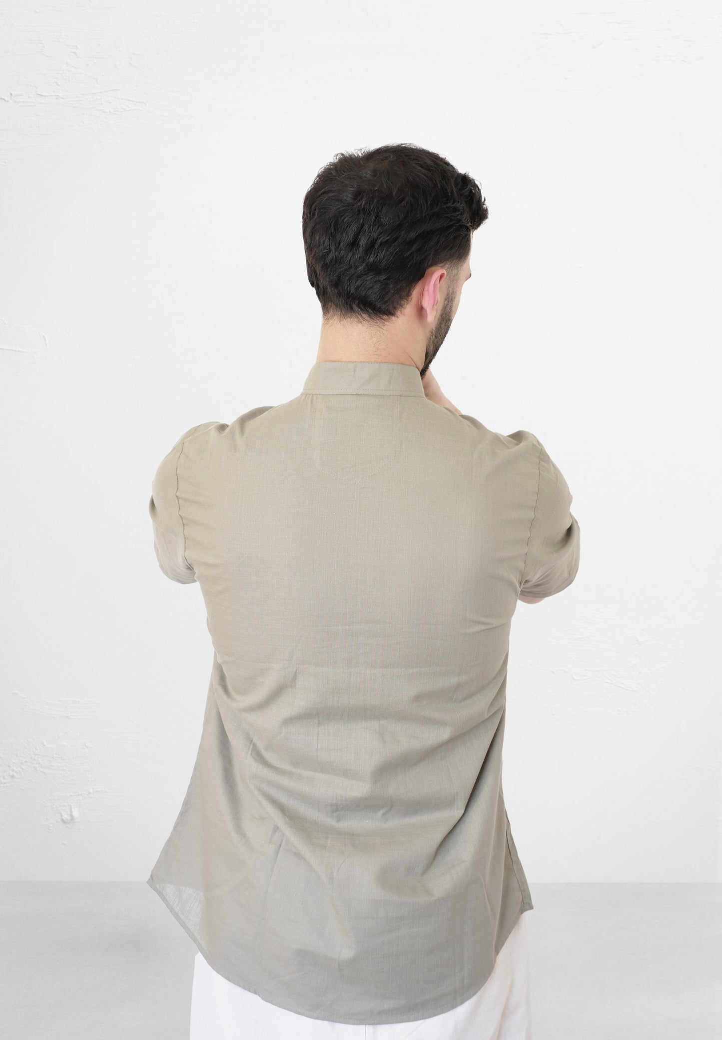 MOROCCAN T-SHIRT OLIVE