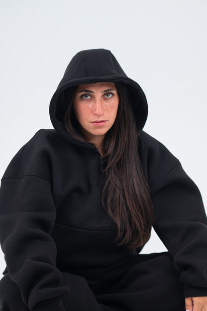 ARABESK HOODIE BLACK