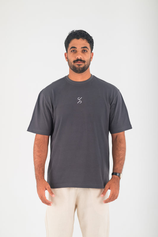 ARABESK T-SHIRT DARK GREY