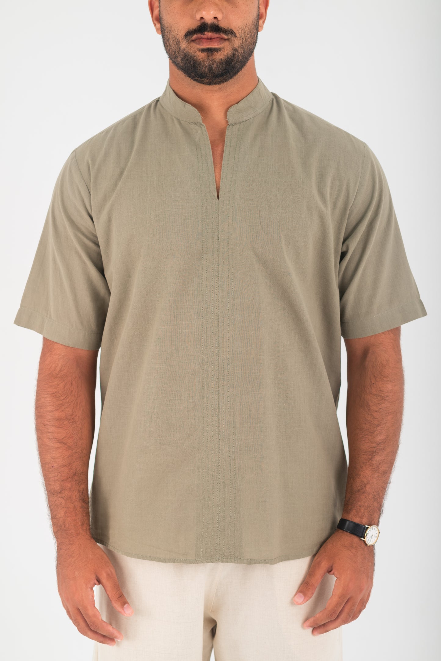 MOROCCAN T-SHIRT OLIVE
