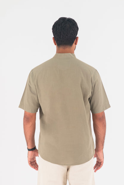 MOROCCAN T-SHIRT OLIVE