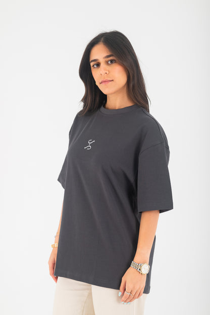 ARABESK T-SHIRT DARK GREY