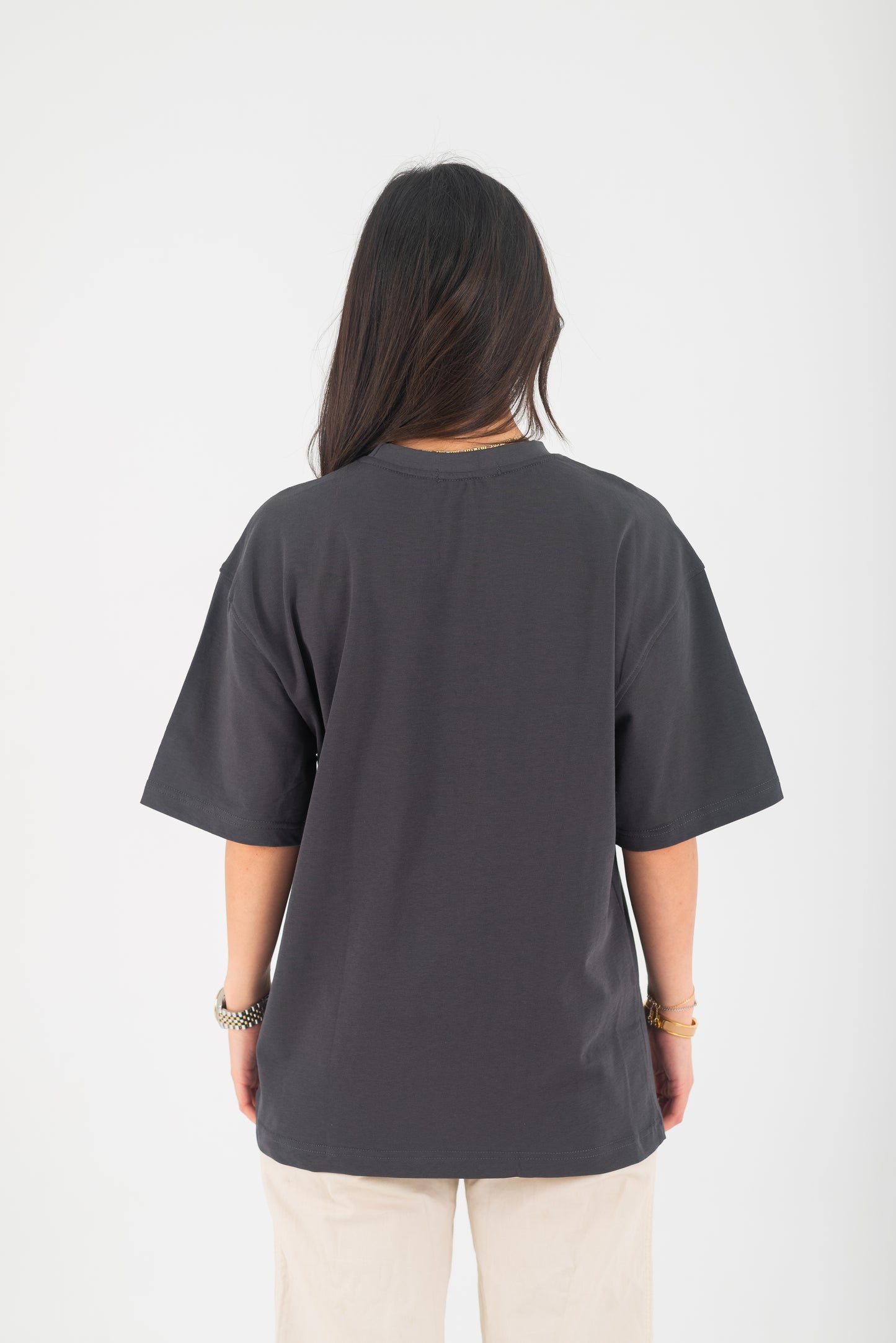 ARABESK T-SHIRT DARK GREY