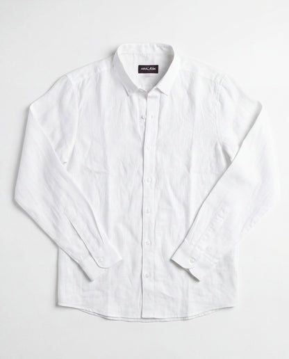 LINEN SHIRT WHITE