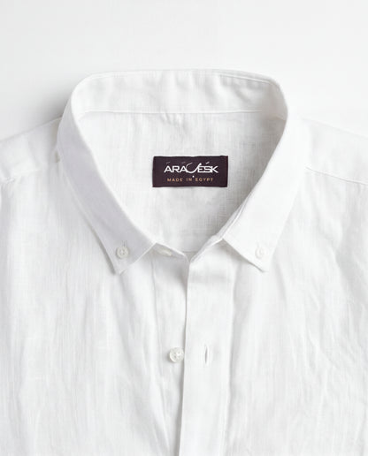 LINEN SHIRT WHITE